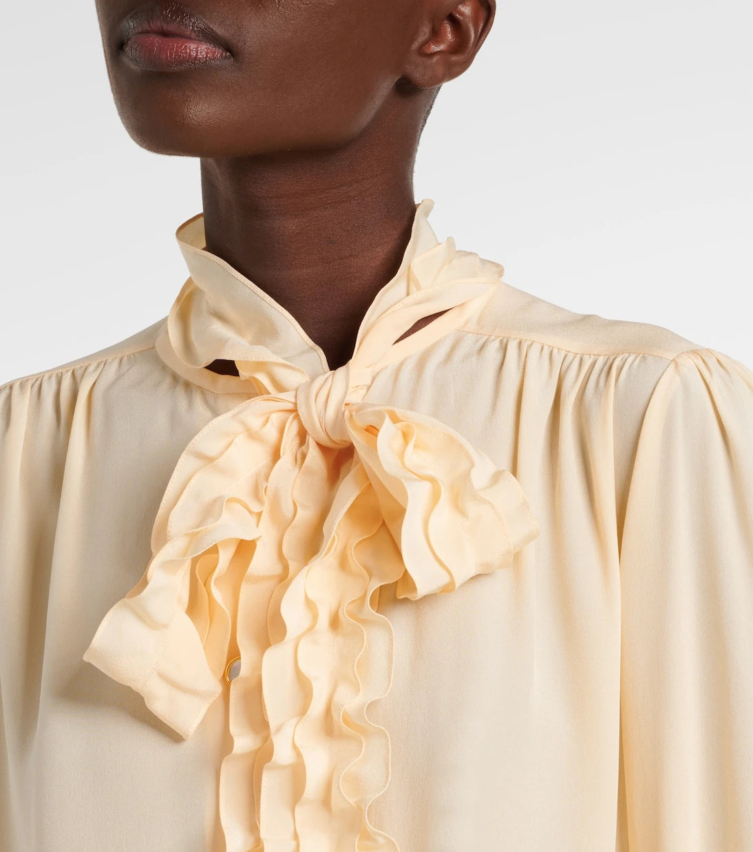 Valentino - Crêpe de chine shirt