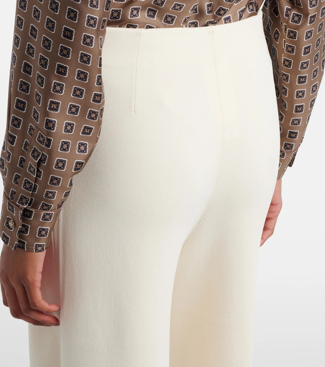 Max Mara - Jersey wide-leg pants
