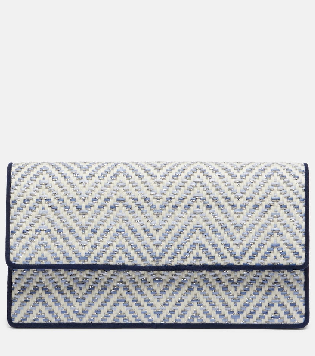 Manolo Blahnik - Capripla raffia clutch