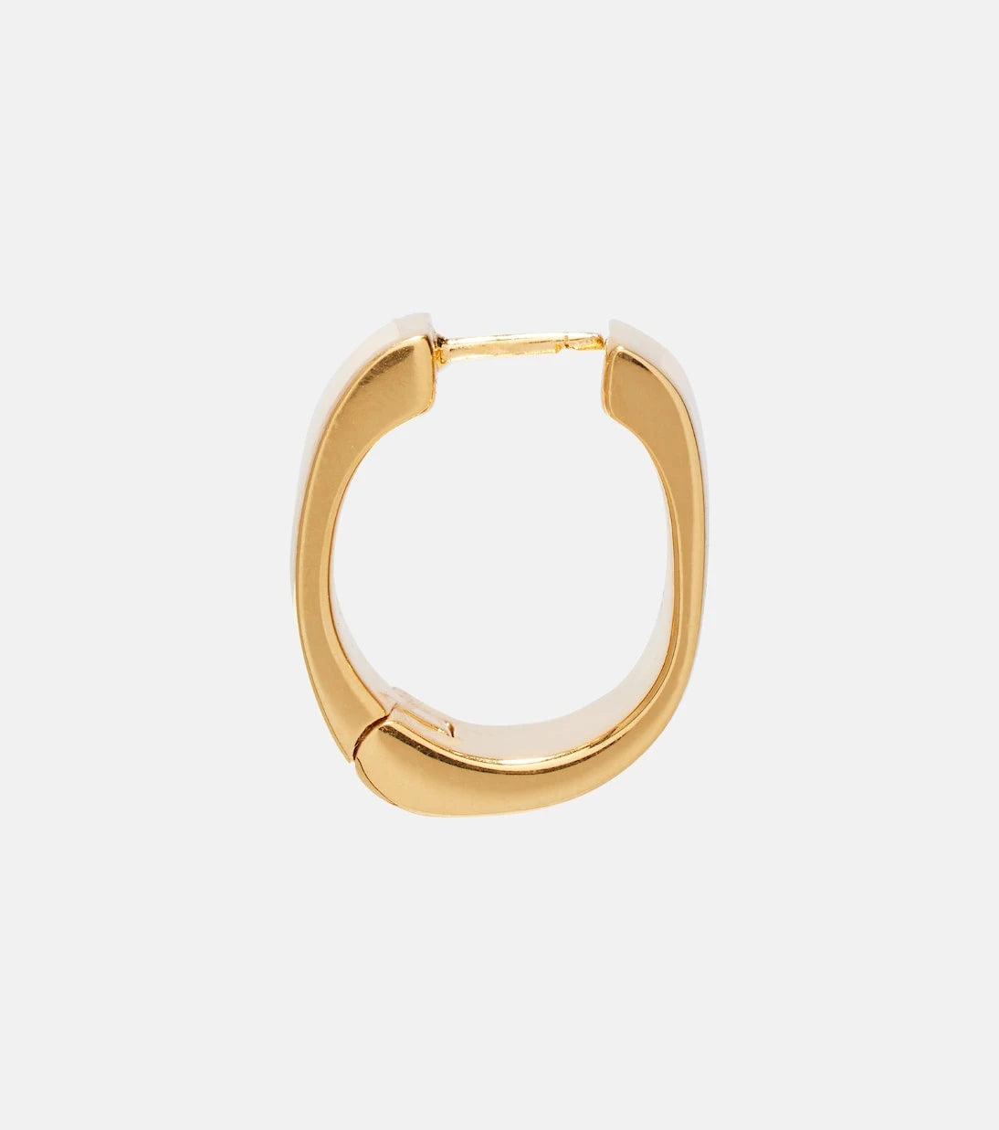 Toteme - Signature gold-plated hoop earrings