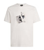Cotton Card Print T-Shirt