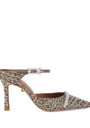 Embellished Strass Point Mules 90