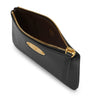 Mulberry Black Logo Plaque Coin Pouch