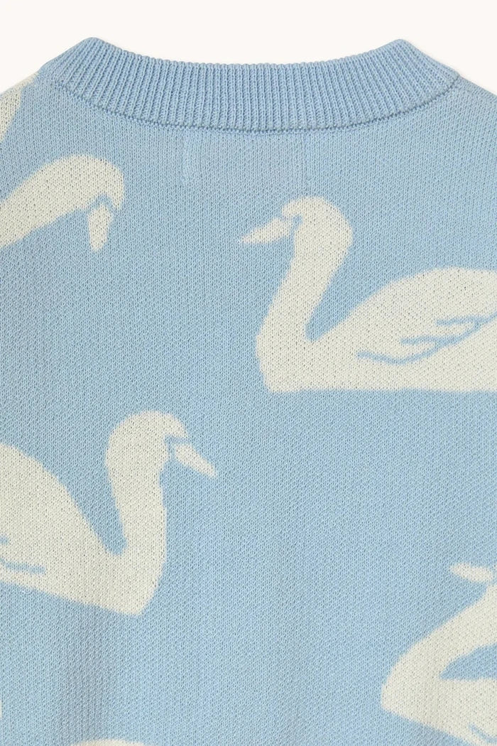 Tinycottons BIG SWANS BABY CARDIGAN Bebek Pamuklu Hırka