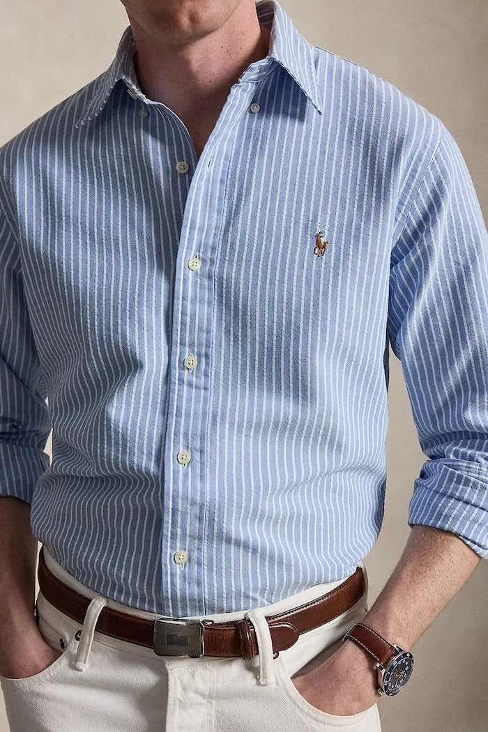 Polo Ralph Lauren риза мъжка от памук