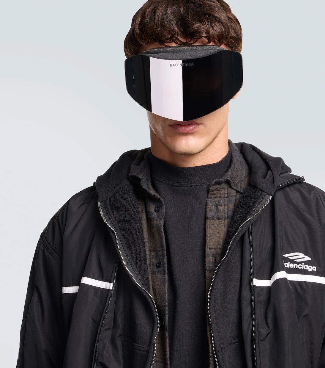Balenciaga - نظارات تزلج بشعار