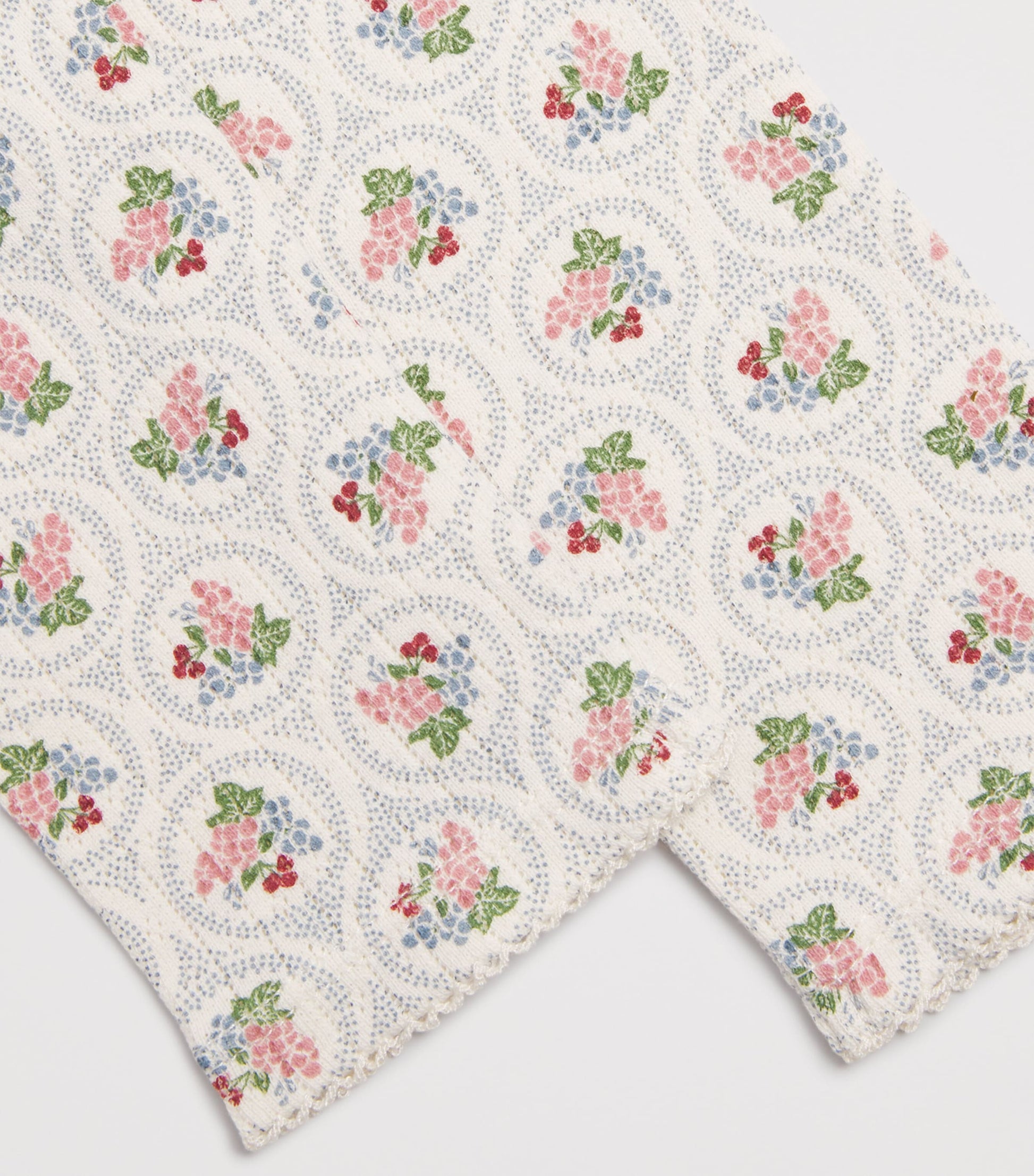 Organic Cotton Pointelle Minnie Trousers (1 Month-4 Years)