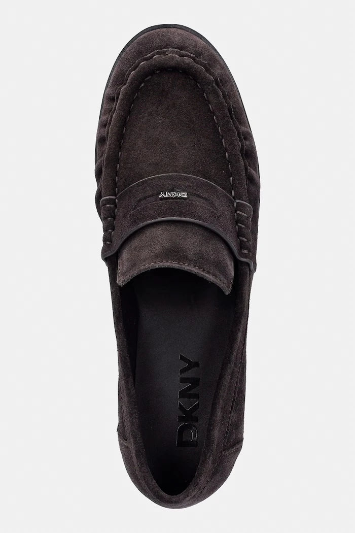 DKNY лоуфъри дамски от велур DAWES