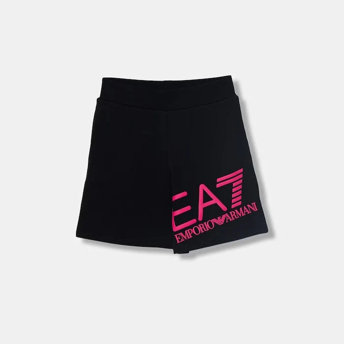 EA7 Emporio Armani çocuk pamuklu spor kısa şort