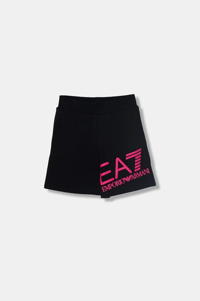 EA7 Emporio Armani çocuk pamuklu spor kısa şort