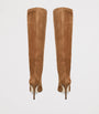 Paris Texas Brown Suede Stiletto Heeled Boots 85