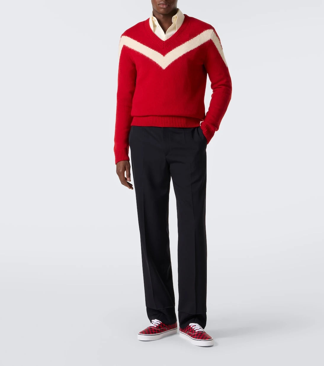 Valentino Garavani - x Vans VLogo checked sneakers