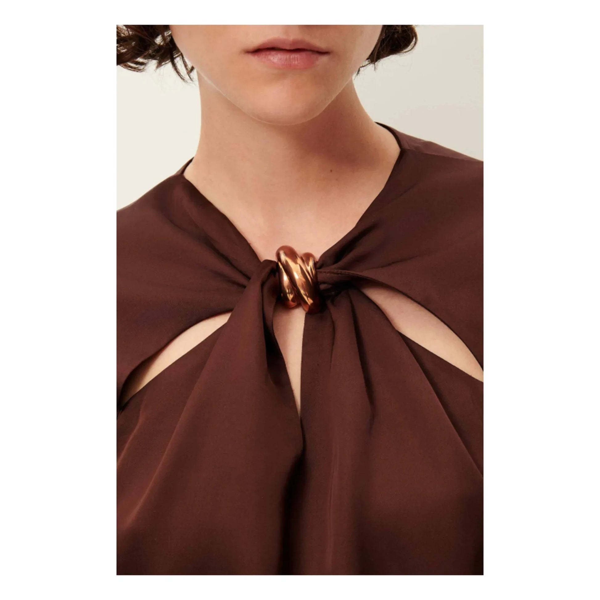 Sessùn - Amaya blouse | Brown