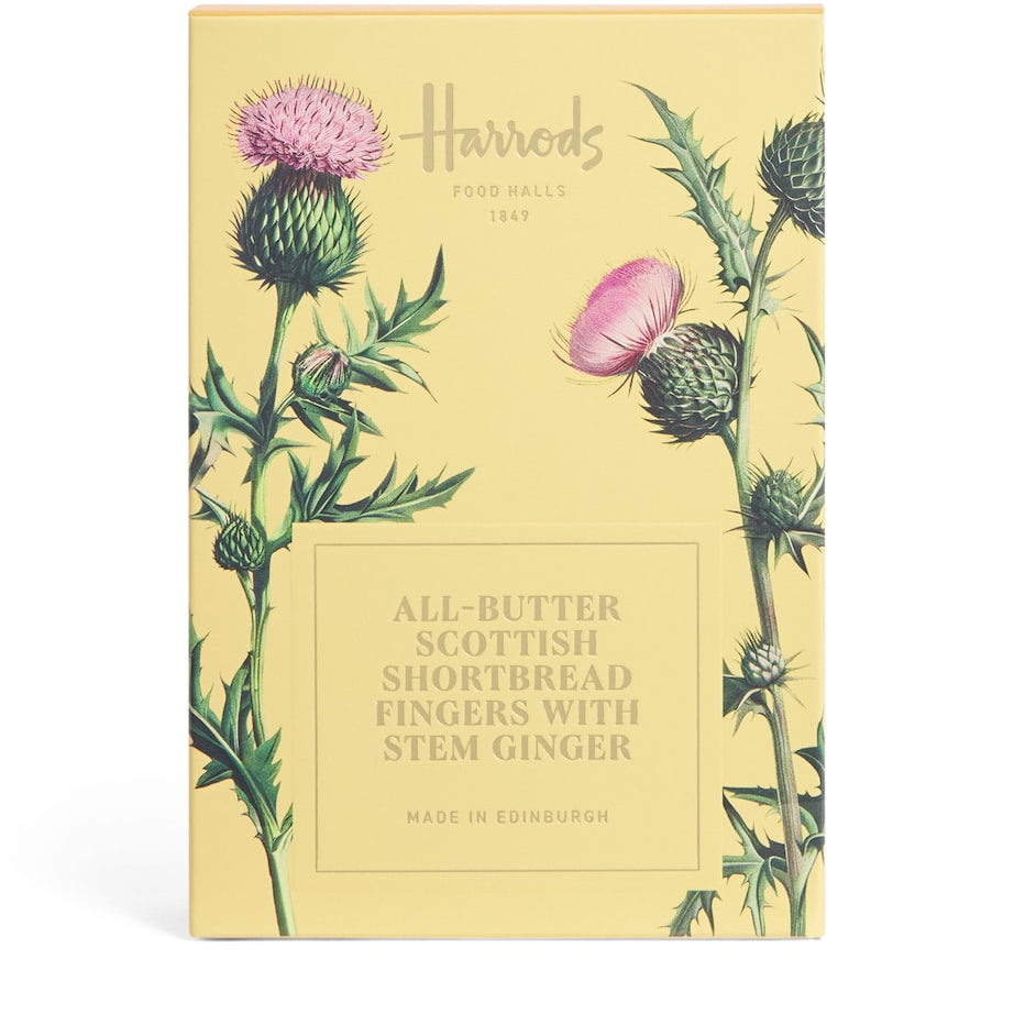All-Butter Scottish Shortbread Fingers with Stem Ginger (170g)