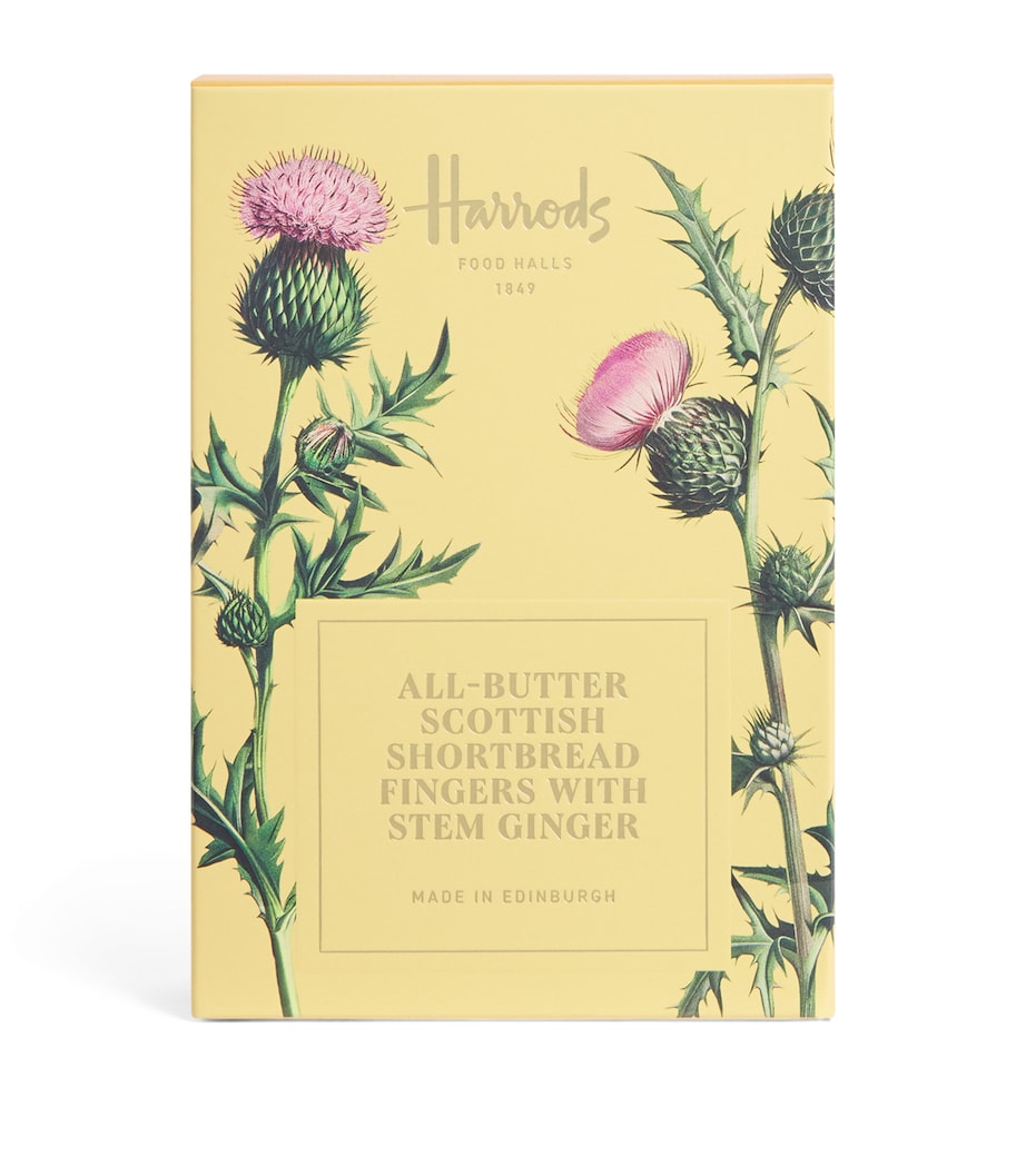 All-Butter Scottish Shortbread Fingers with Stem Ginger (170g)