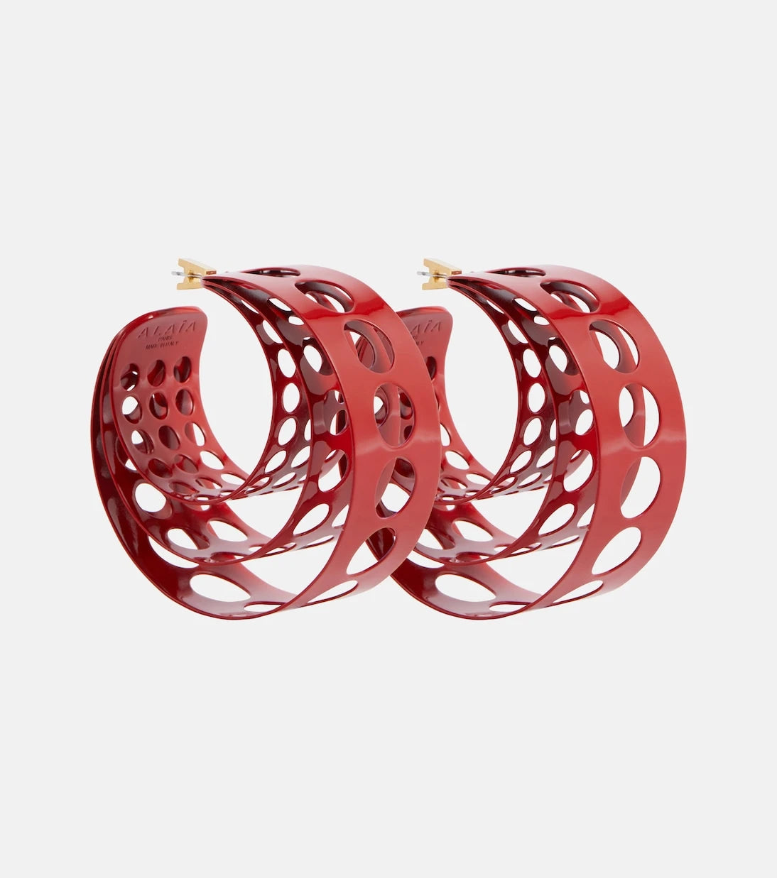 Alaïa - Medium hoop earrings