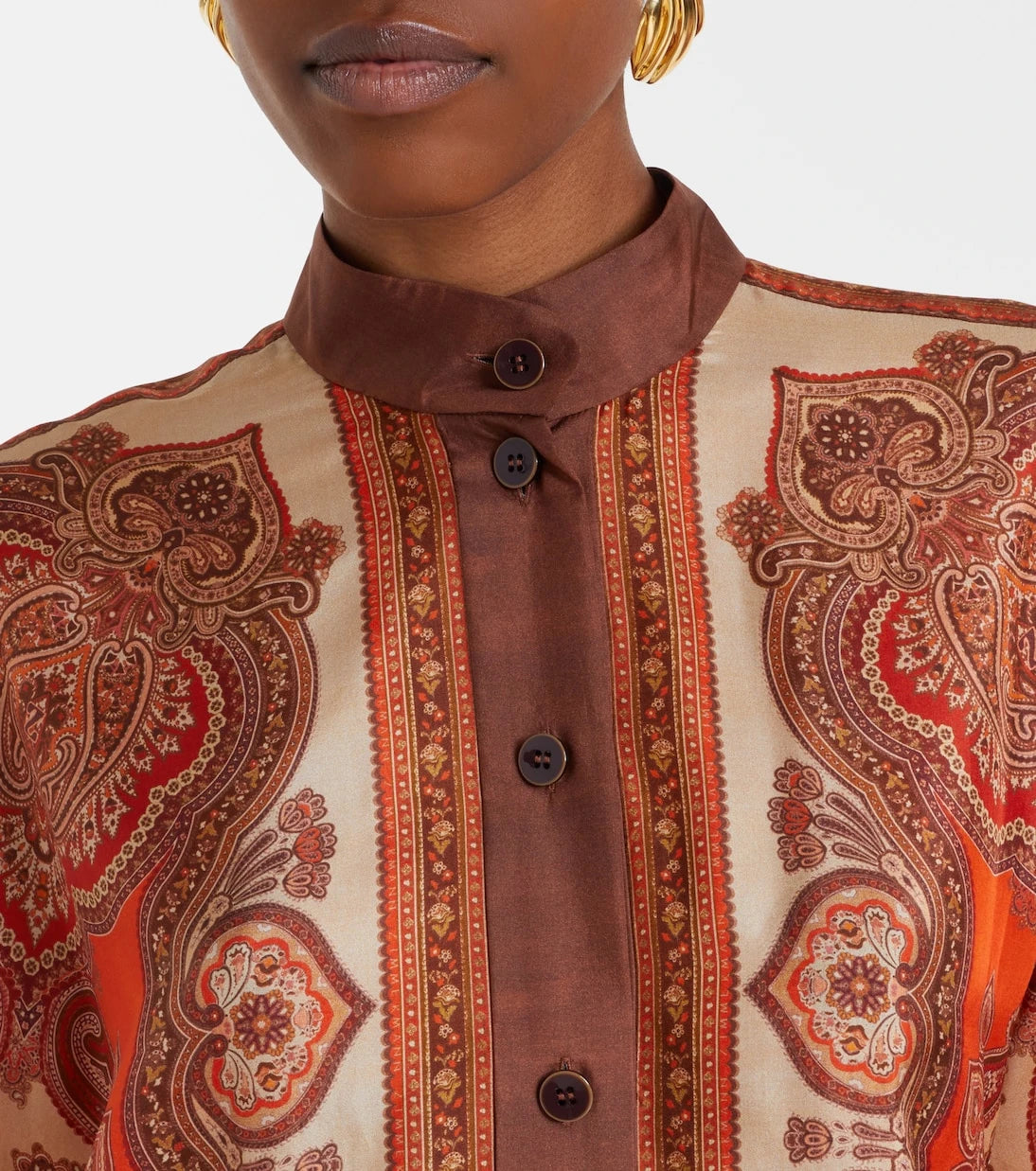 Zimmermann - Mahon paisley silk shirt