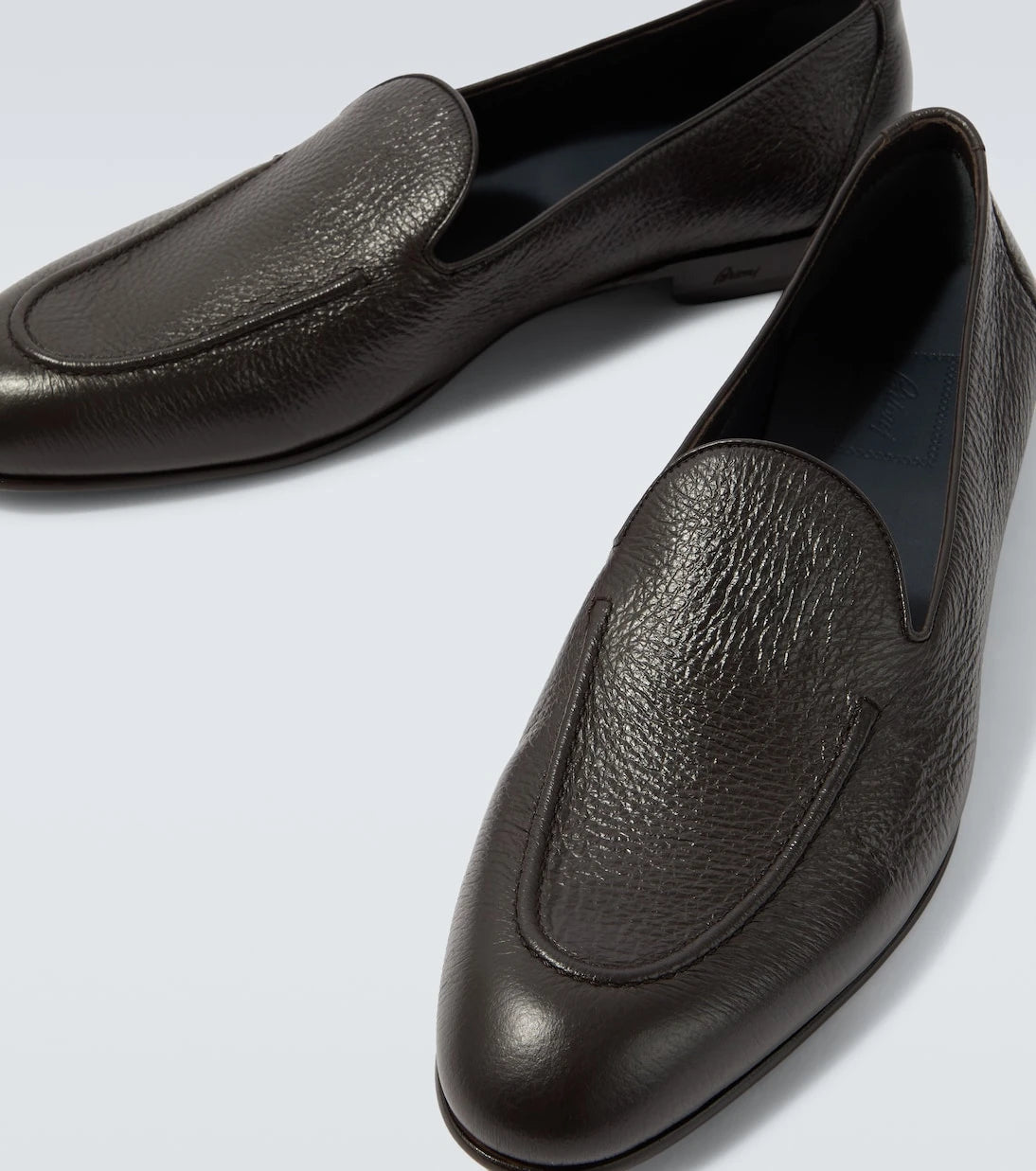 Brioni - Appia leather loafers