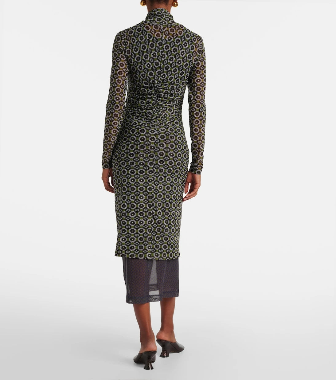 Dries Van Noten - Printed midi dress