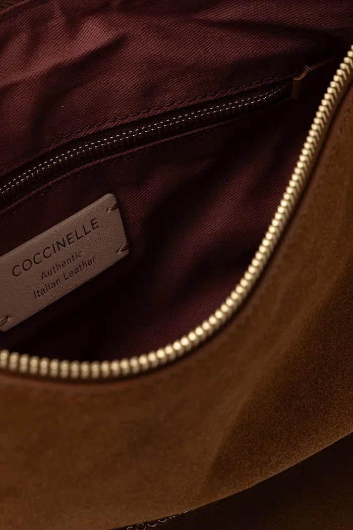 Coccinelle Kadın Süet Hobo Çanta