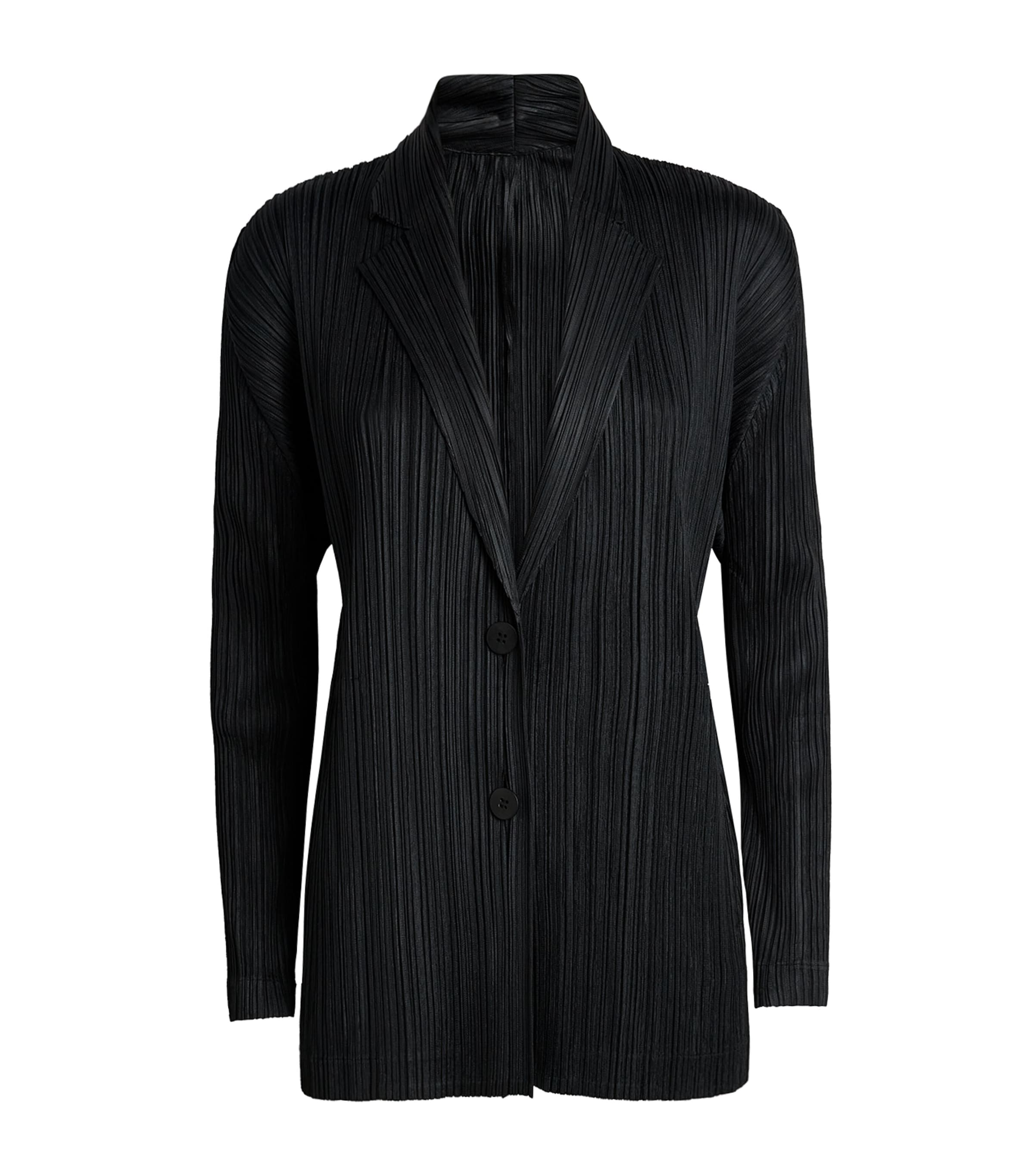 Pleats Jacket BLACK