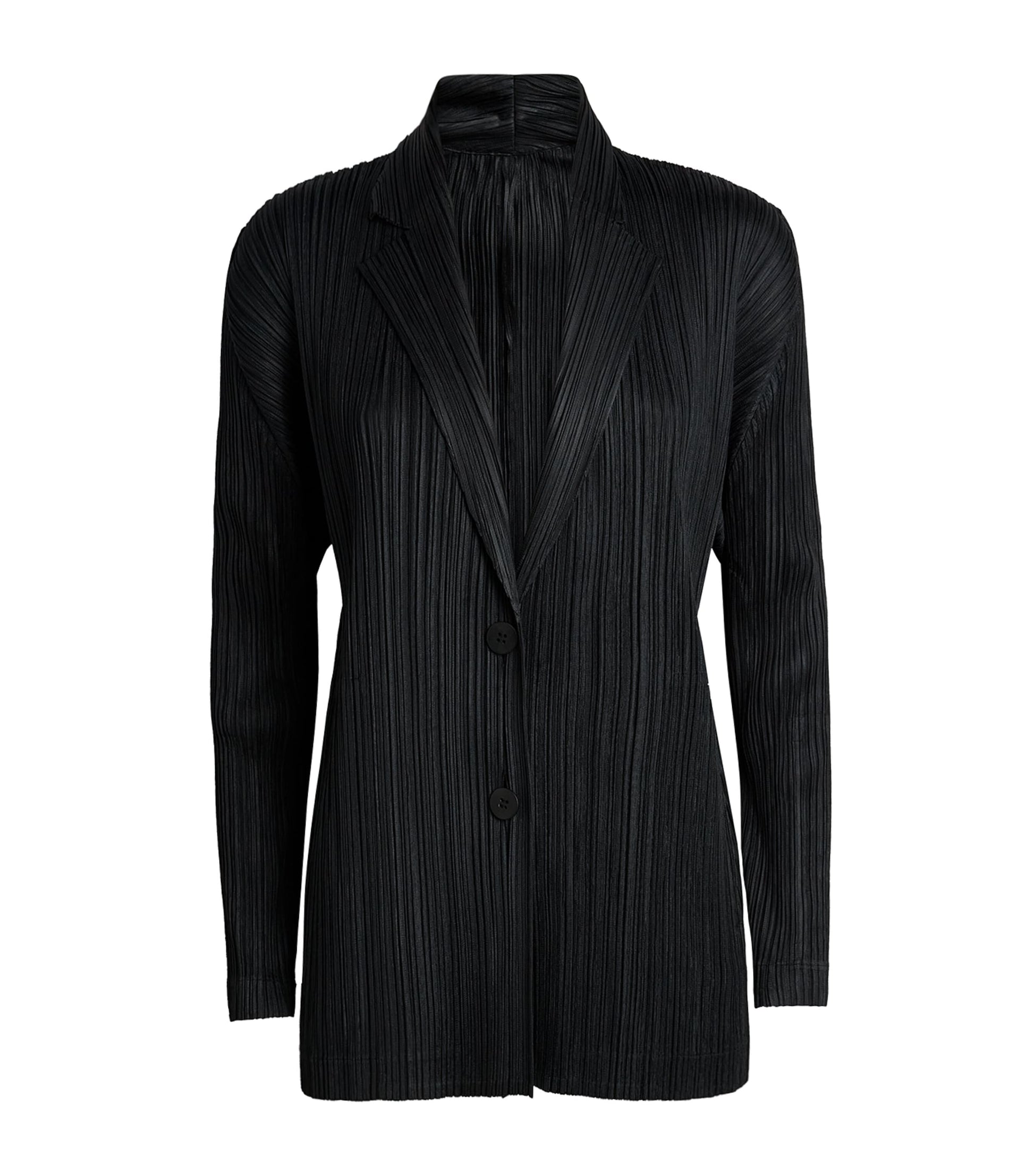 Pleats Jacket BLACK