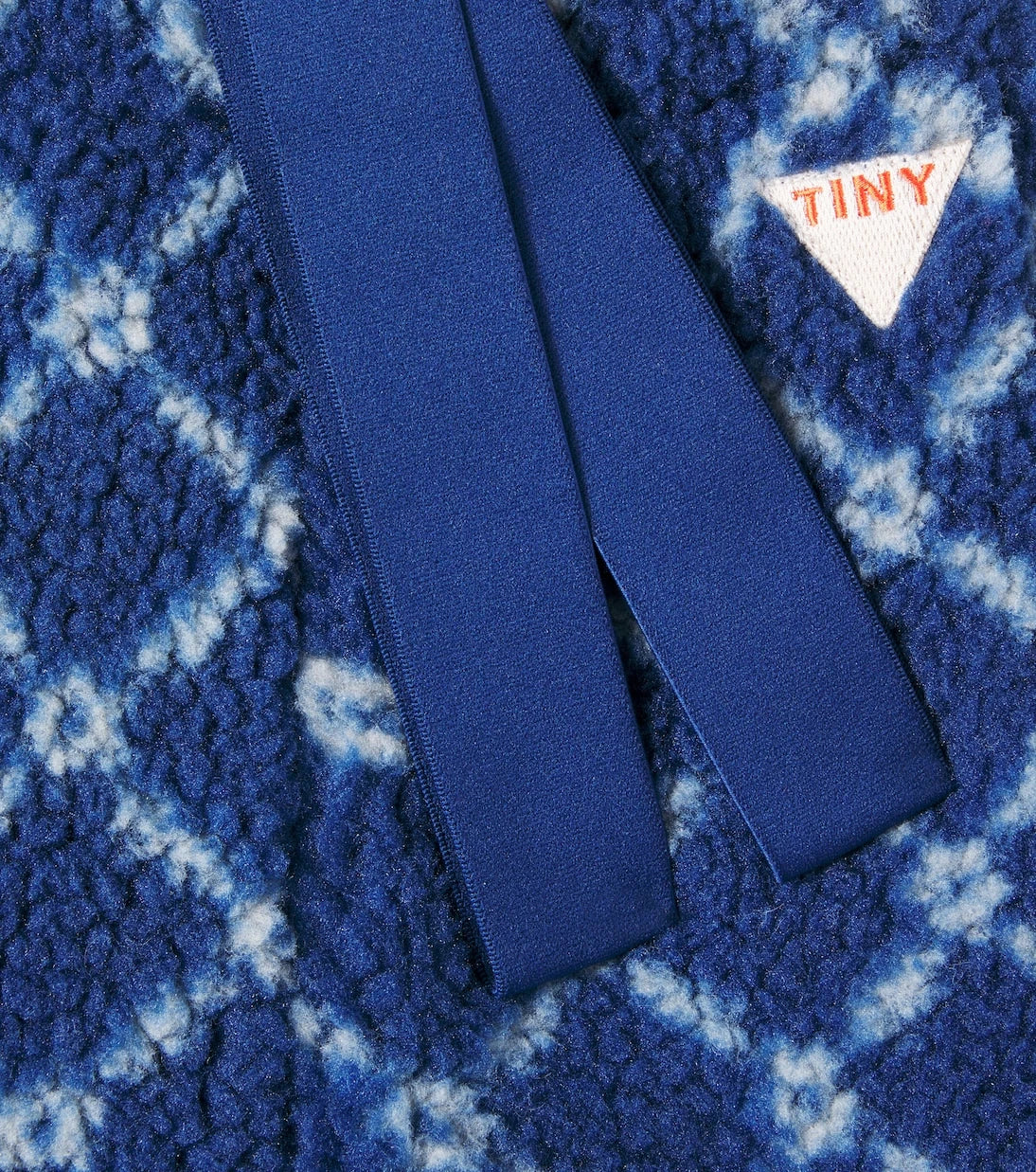 Tinycottons - Baby Flower checked fleece pants