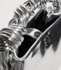 GANNI Silver Mini Bou Top-Handle Bag