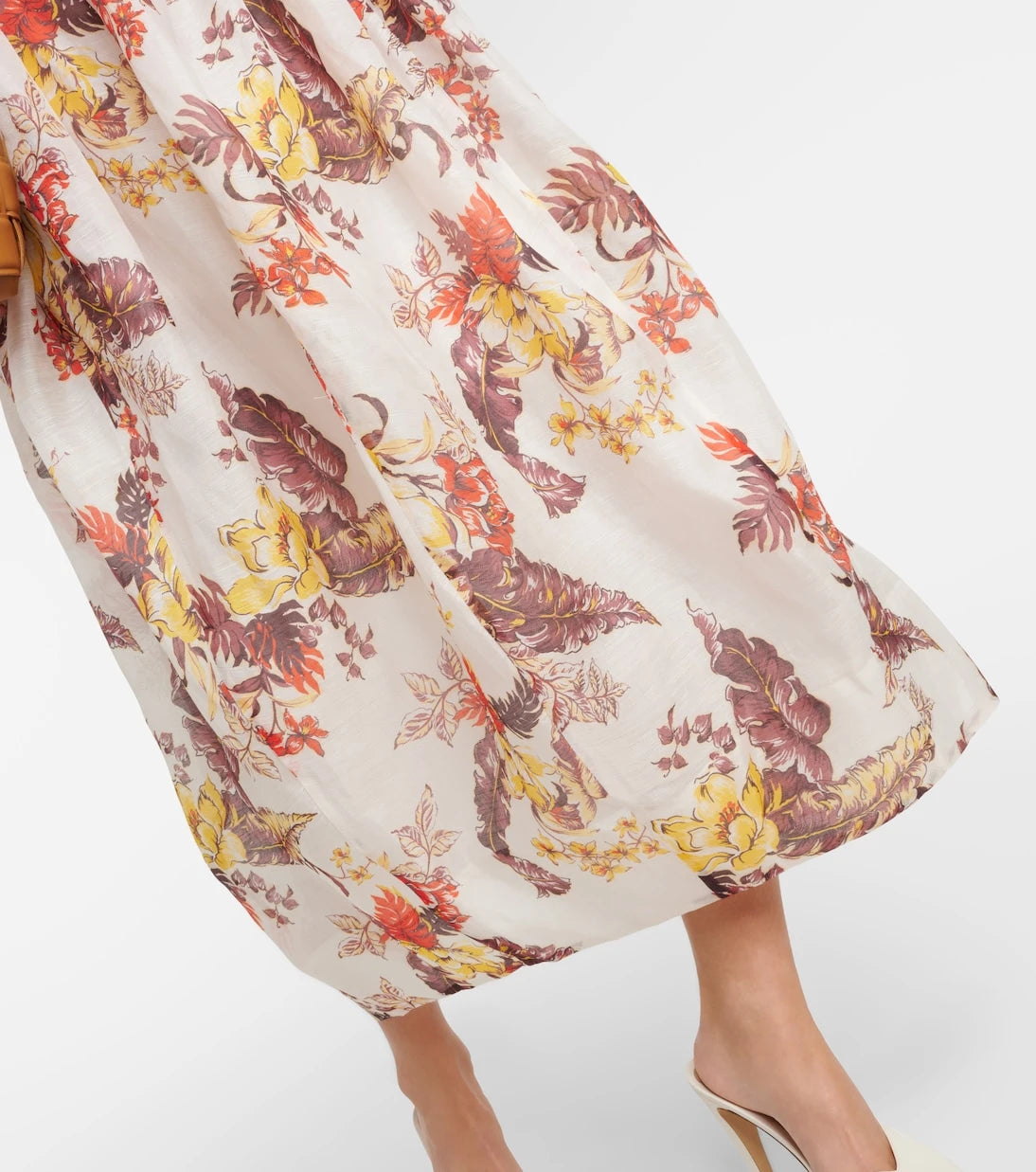 Zimmermann - Matchmaker embellished floral midi dress