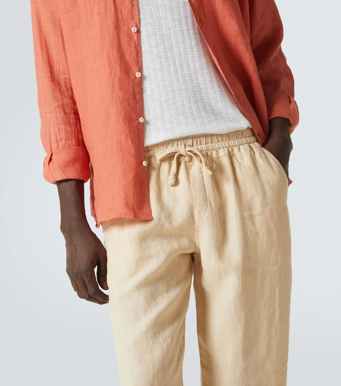 Fedeli - Linen straight pants