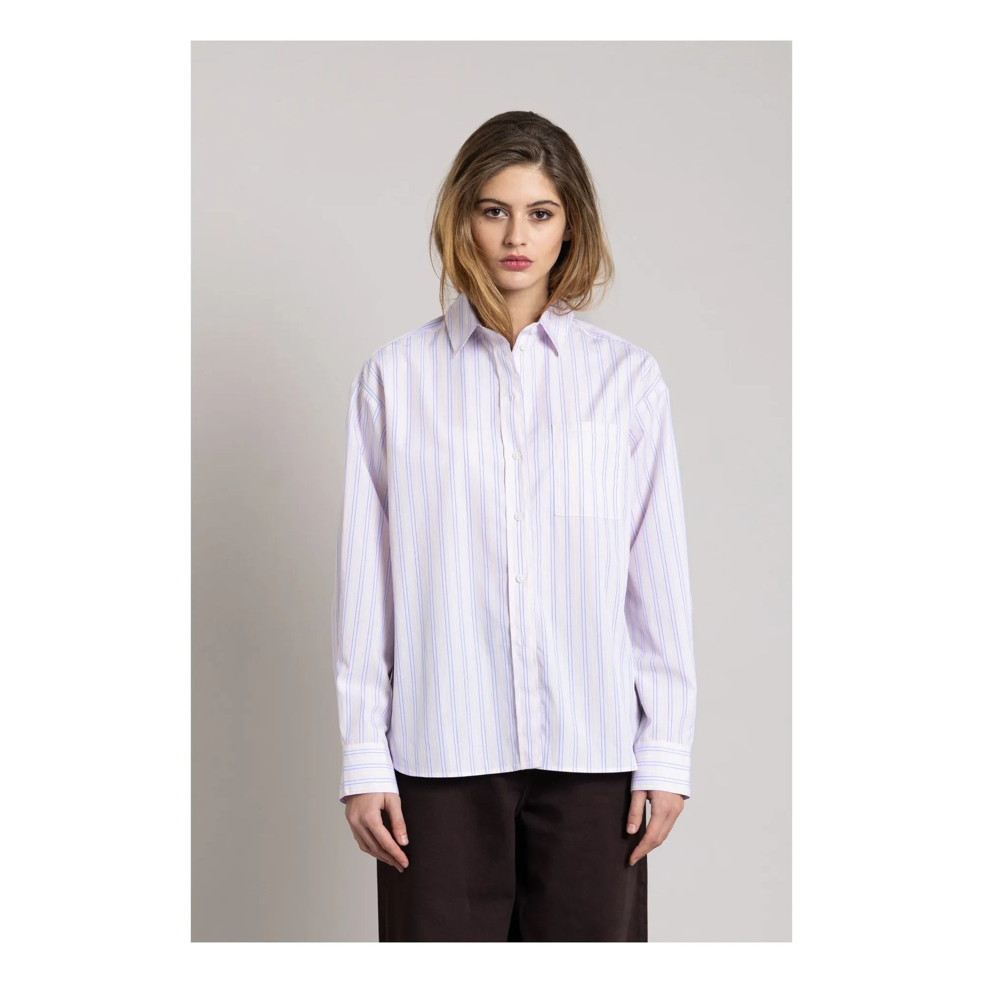 Smallable Woman - Kanel Striped Shirt | Lilac