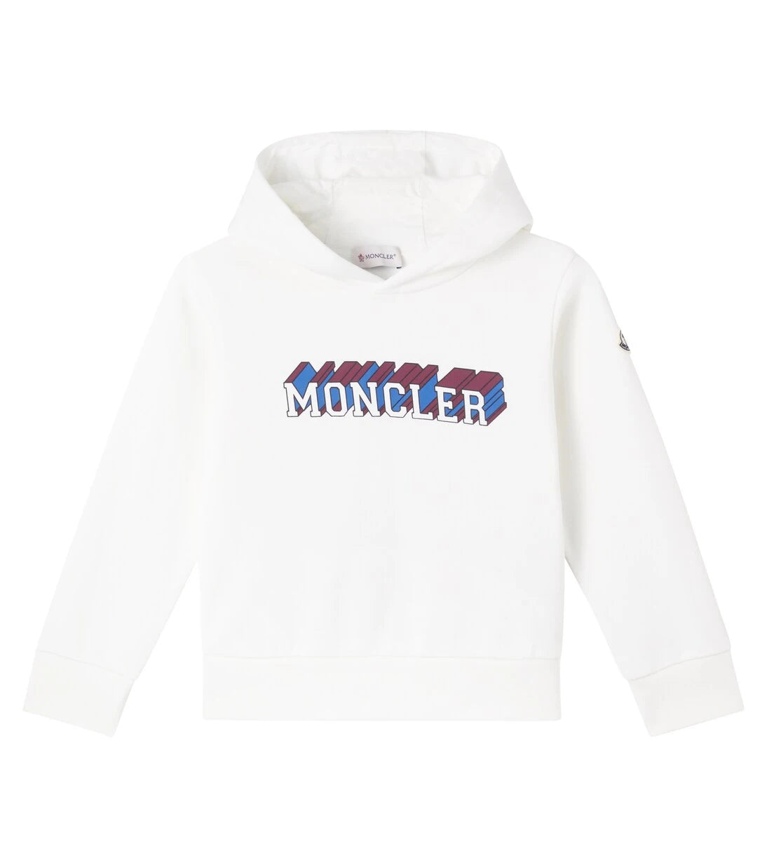 Moncler Enfant - هودي من القطن جيرسي