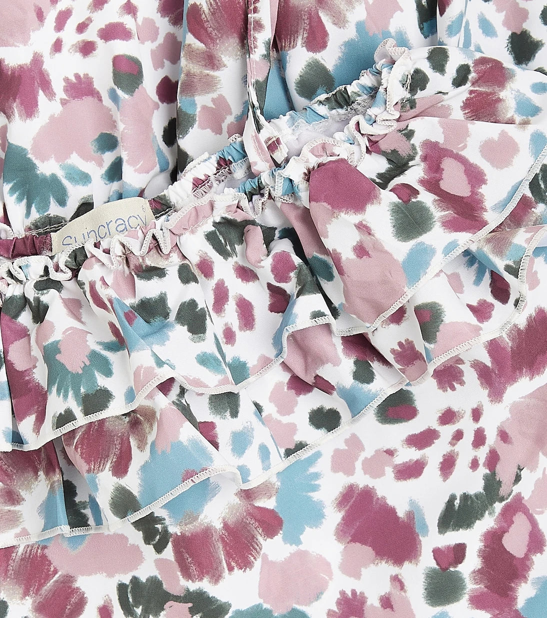 Suncracy - Amalfi ruffled printed dress