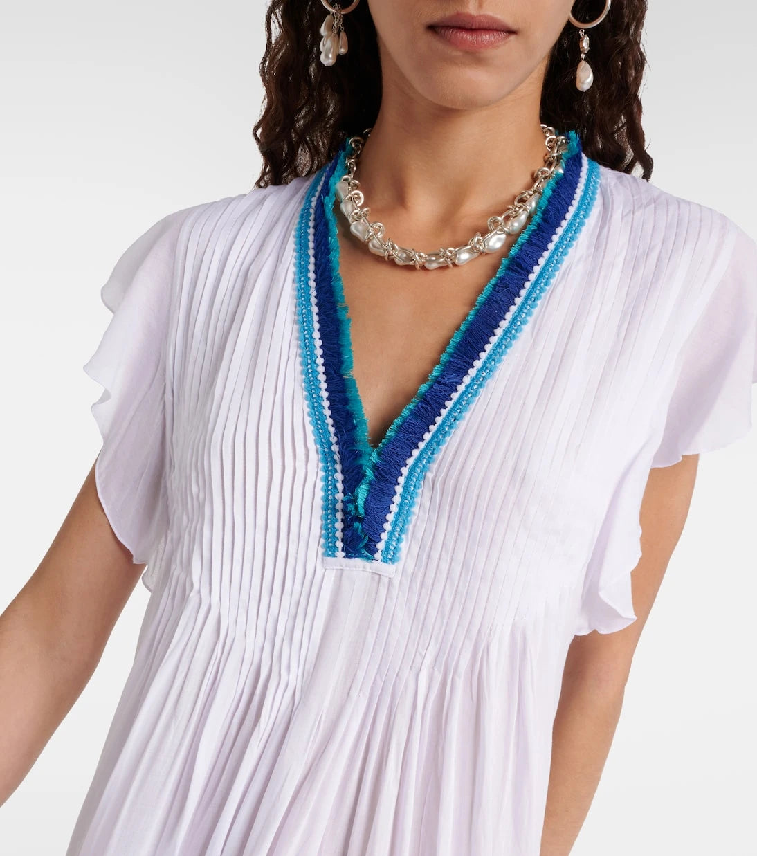 Poupette St Barth - Sasha fringed minidress