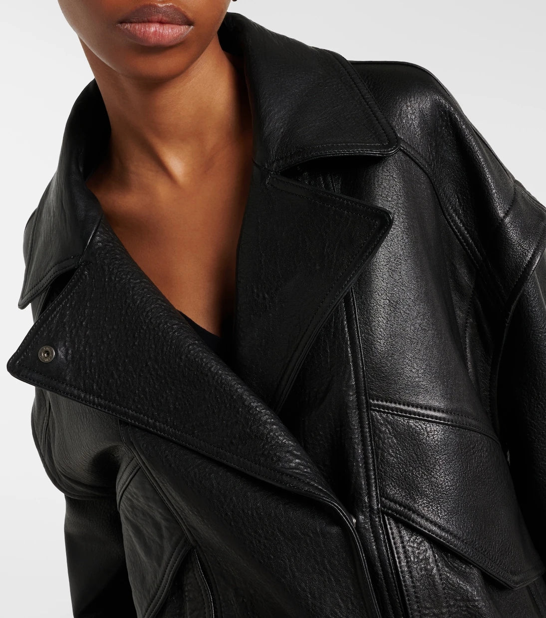 Nour Hammour - Micah leather jacket