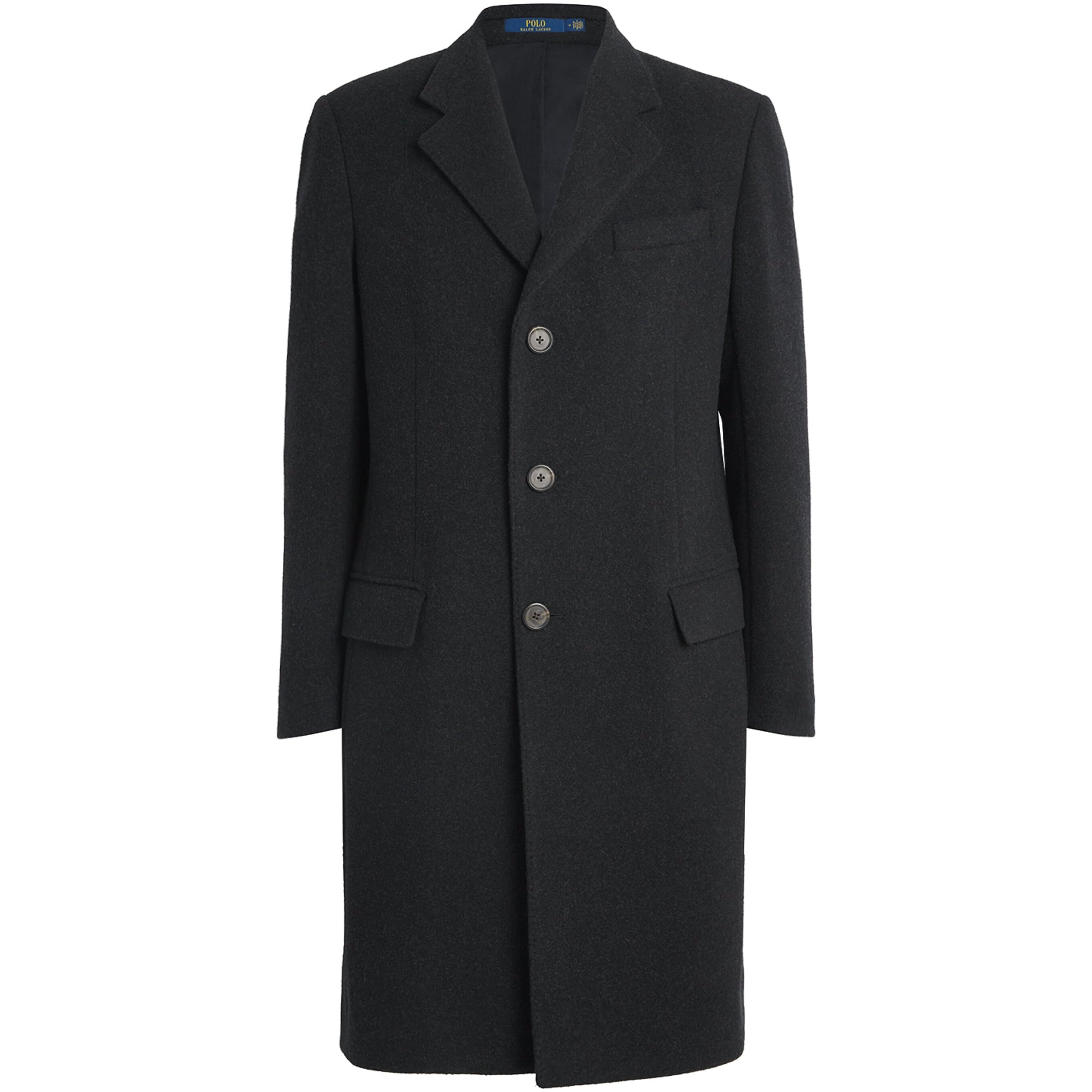 Polo Ralph Lauren Grey Crombie Overcoat