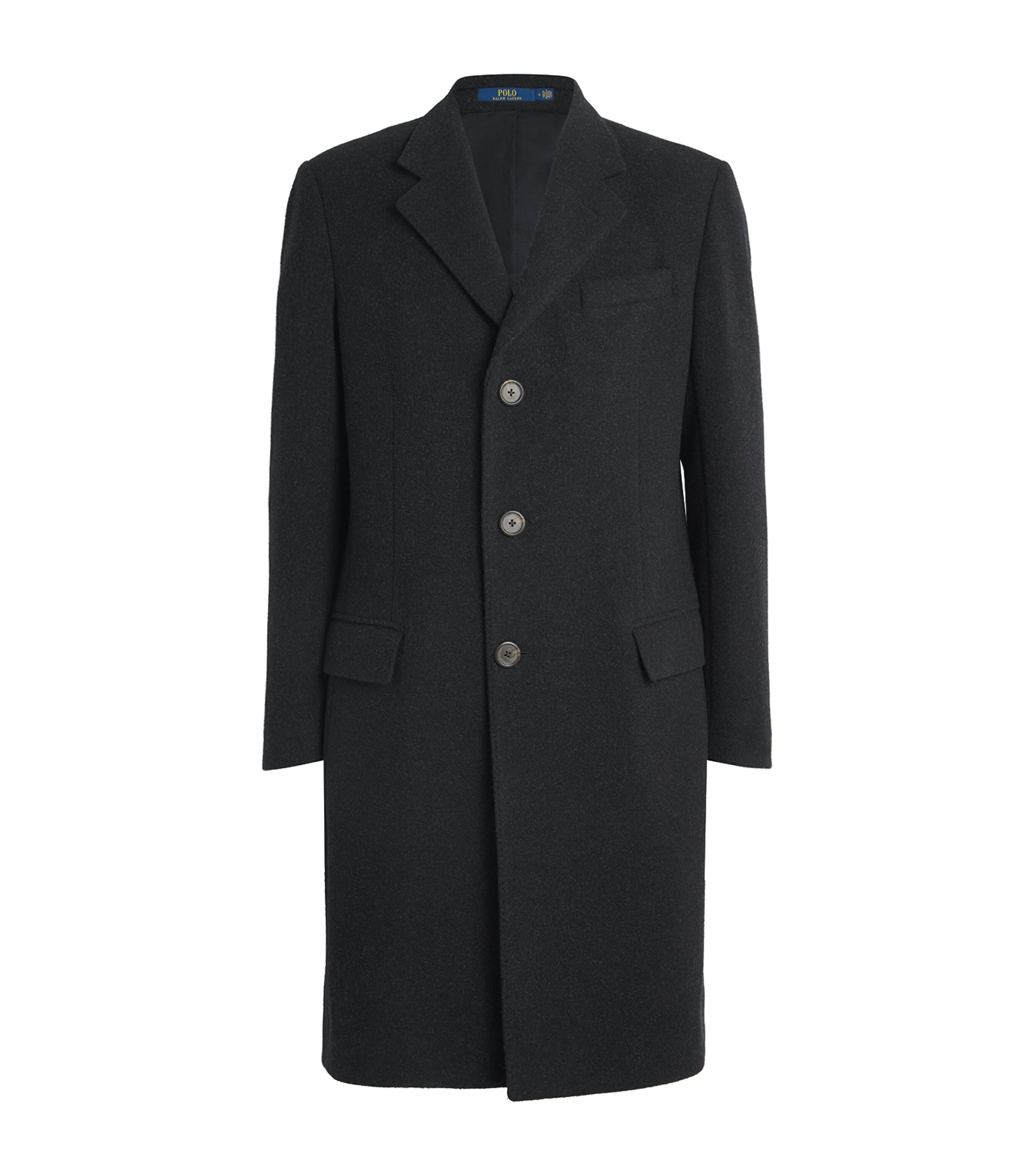 Polo Ralph Lauren Grey Crombie Overcoat