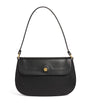 Black Leather Shoulder Bag