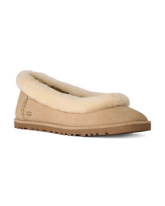 UGG W Zora Ballet Flat Süet Balerin