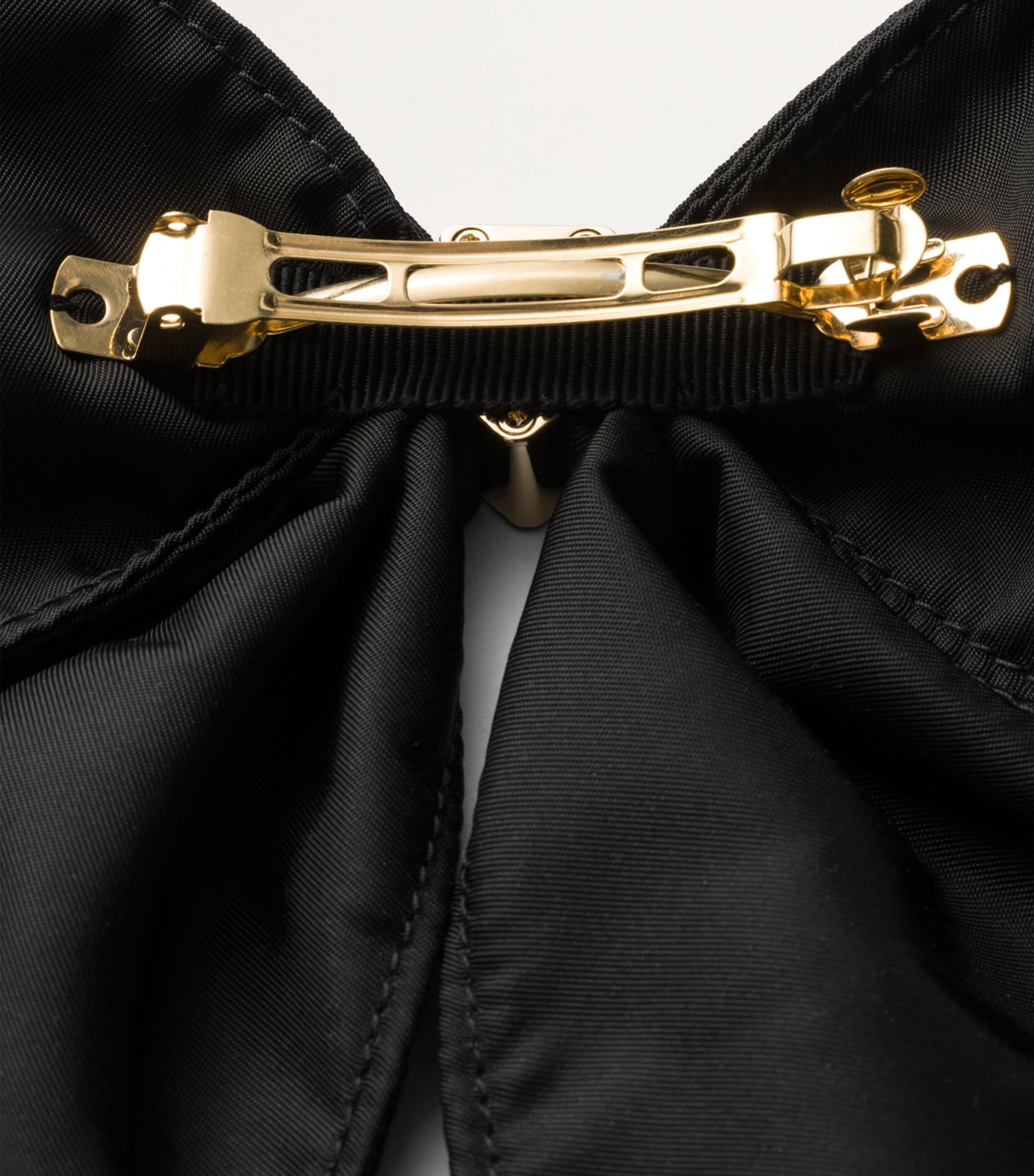 Prada Black Re-Nylon Hair Clip