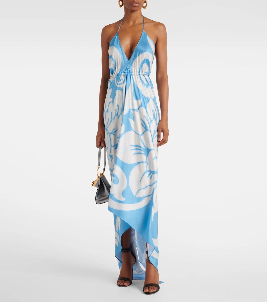 Etro - Printed silk midi dress