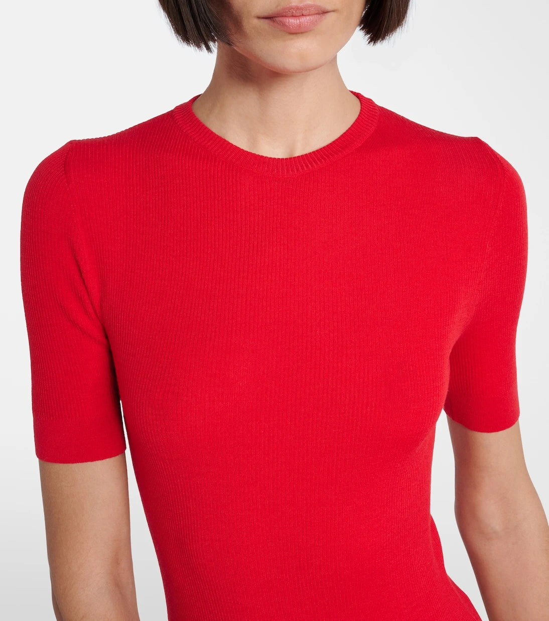 Khaite - Celina ribbed-knit wool-blend top