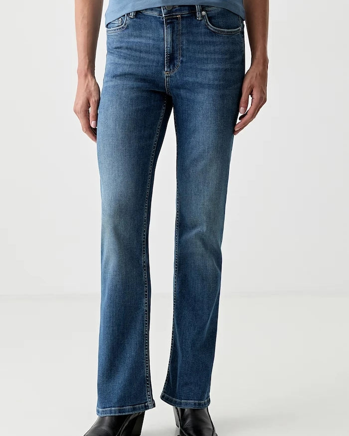 AllSaints kadın bootcut kot pantolon