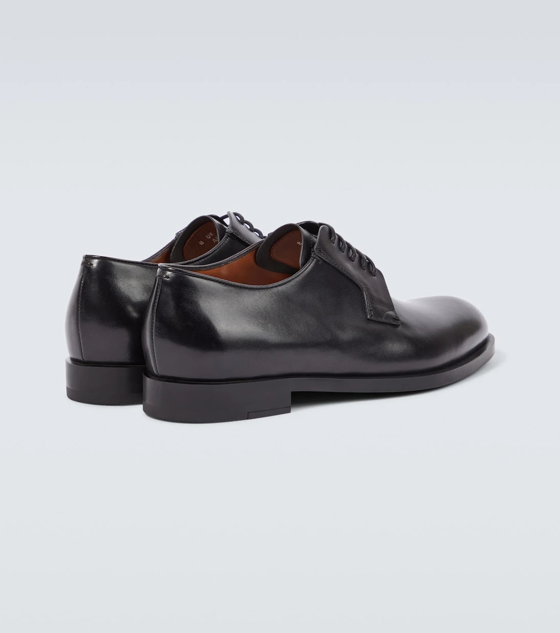 Zegna - حذاء ديربي كلاسيك فليكس الجلدي الجديد