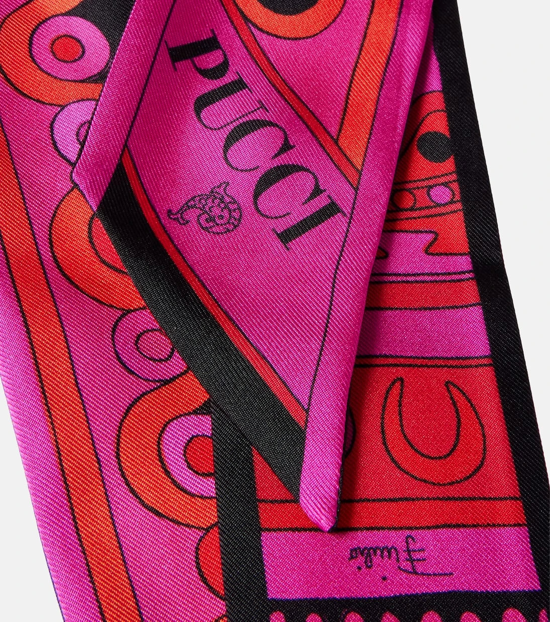 Pucci - Iride silk twill scarf