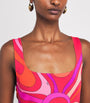 PUCCI Multi Jersey Iride Print Mini Dress