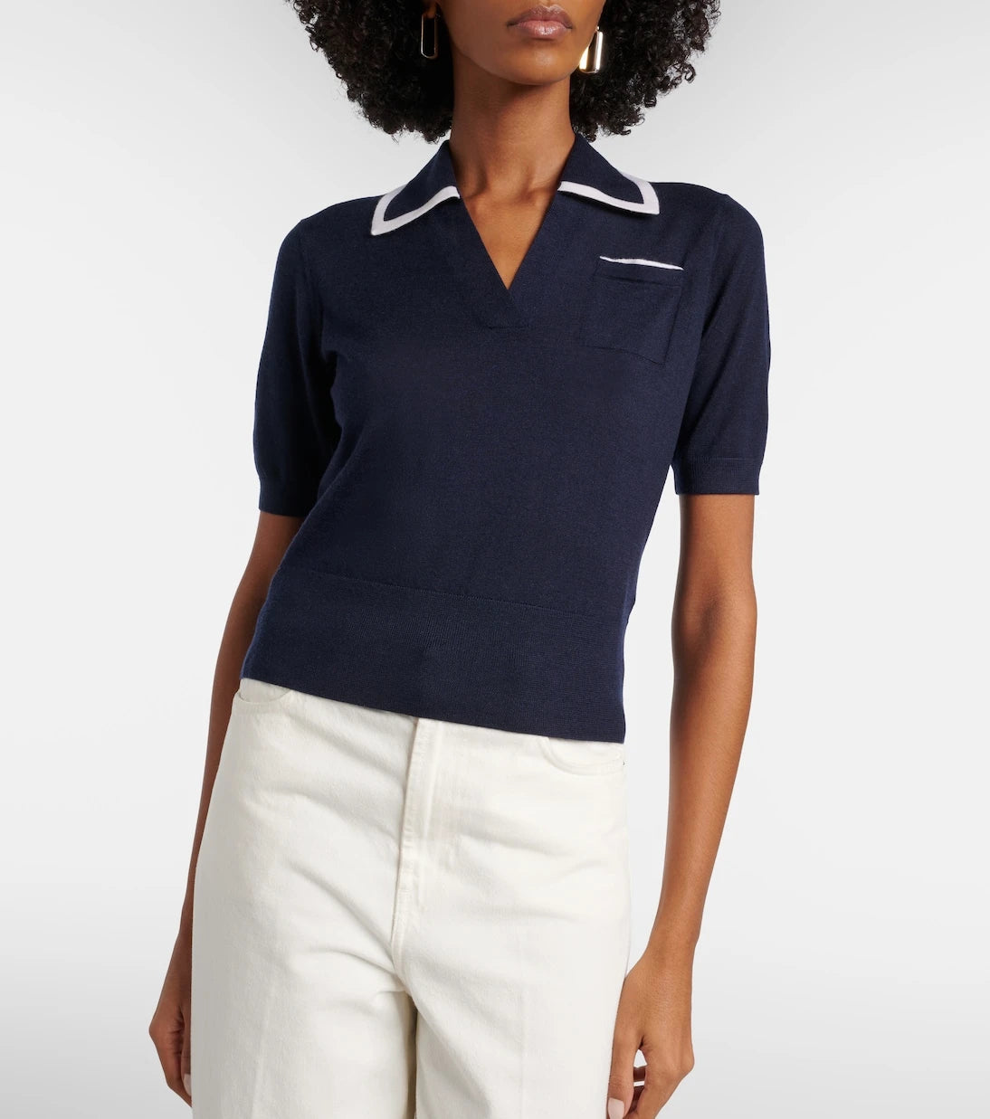Ralph Lauren Collection - Cashmere polo sweater