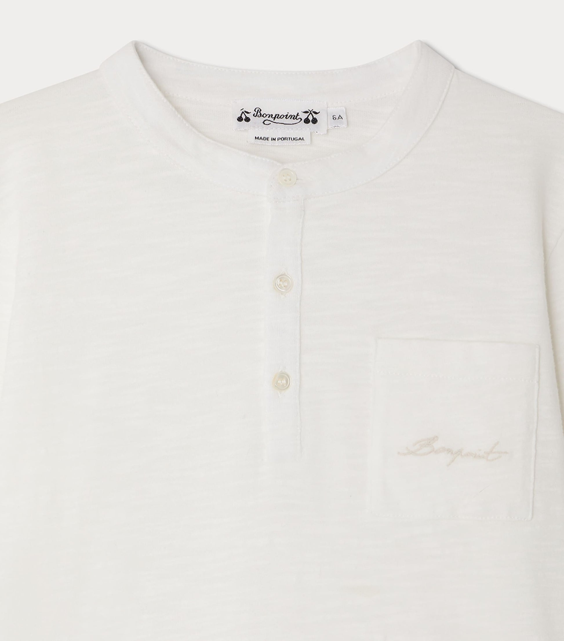 Organic Cotton Jartiste Henley Top (4-8 Years)