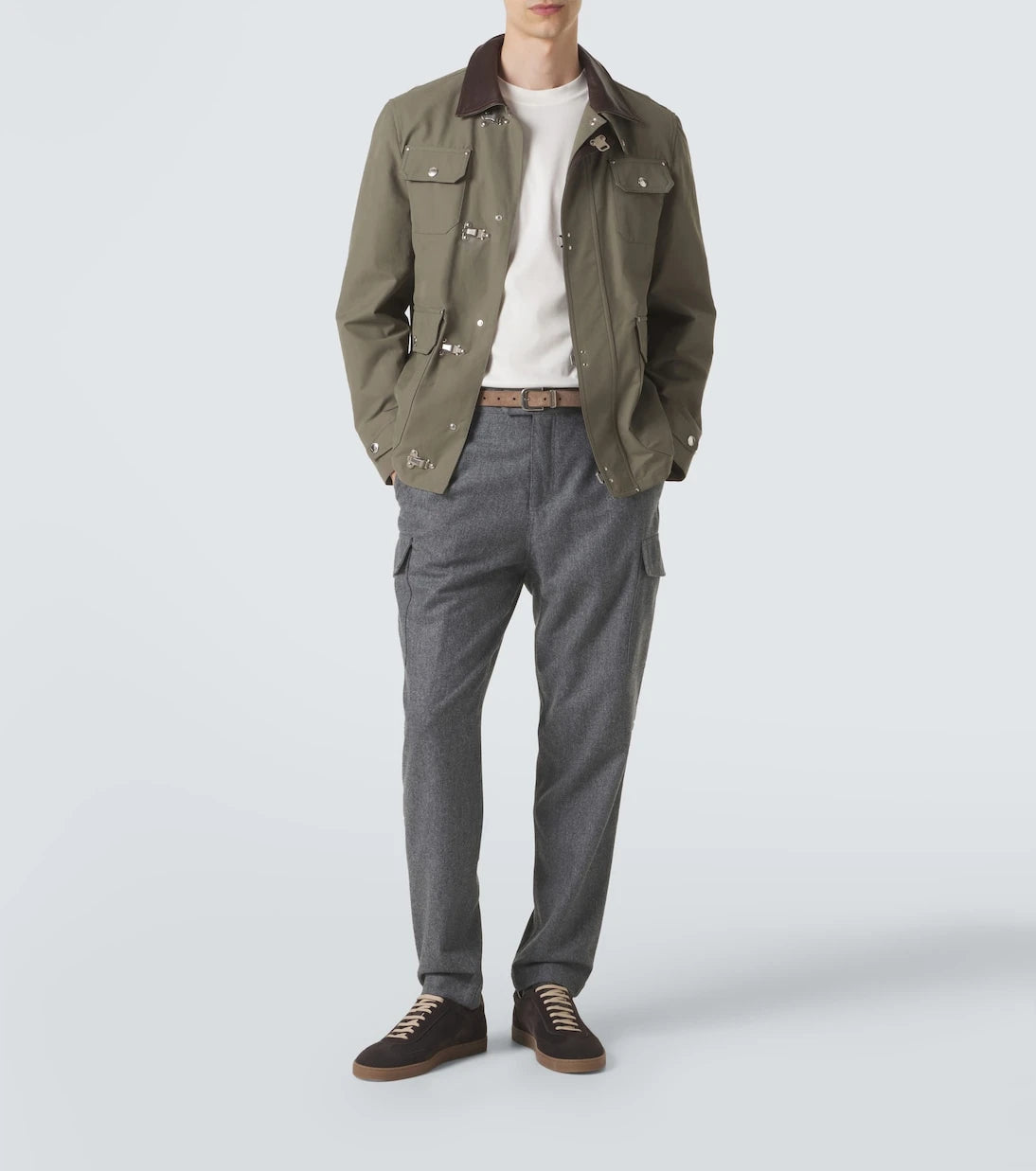 Brunello Cucinelli - Logo cotton jersey T-shirt