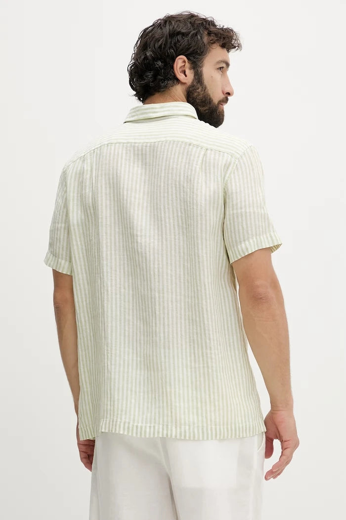 Lacoste erkek keten gömlek